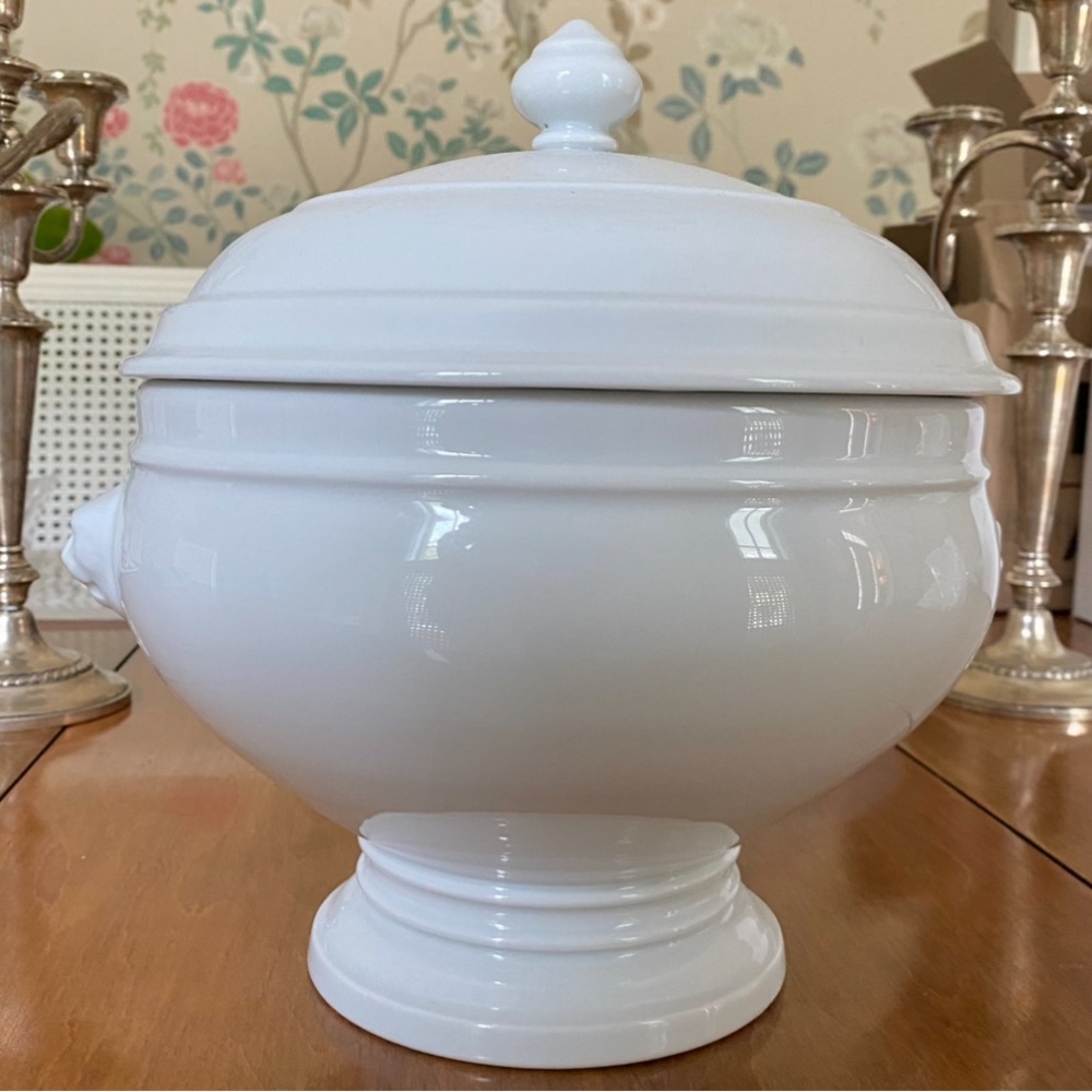 Pillivuyt Lion’s head tureen
